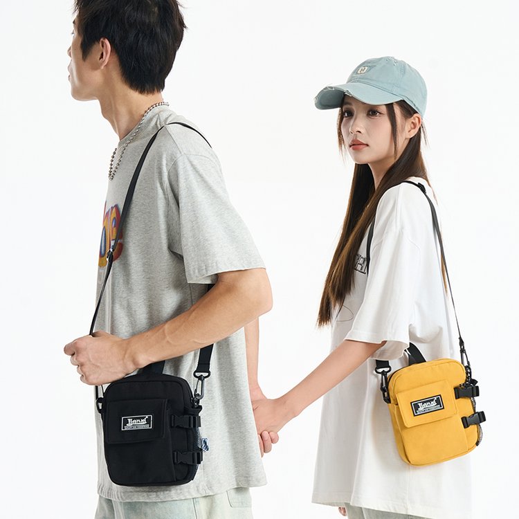 Zipper Shoulder Bag2025Summer one-size-fits-all nylon women's bag