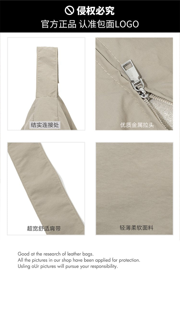 Zipper Oxford Medium Women's Bag2025Autumn Crossbody Bag