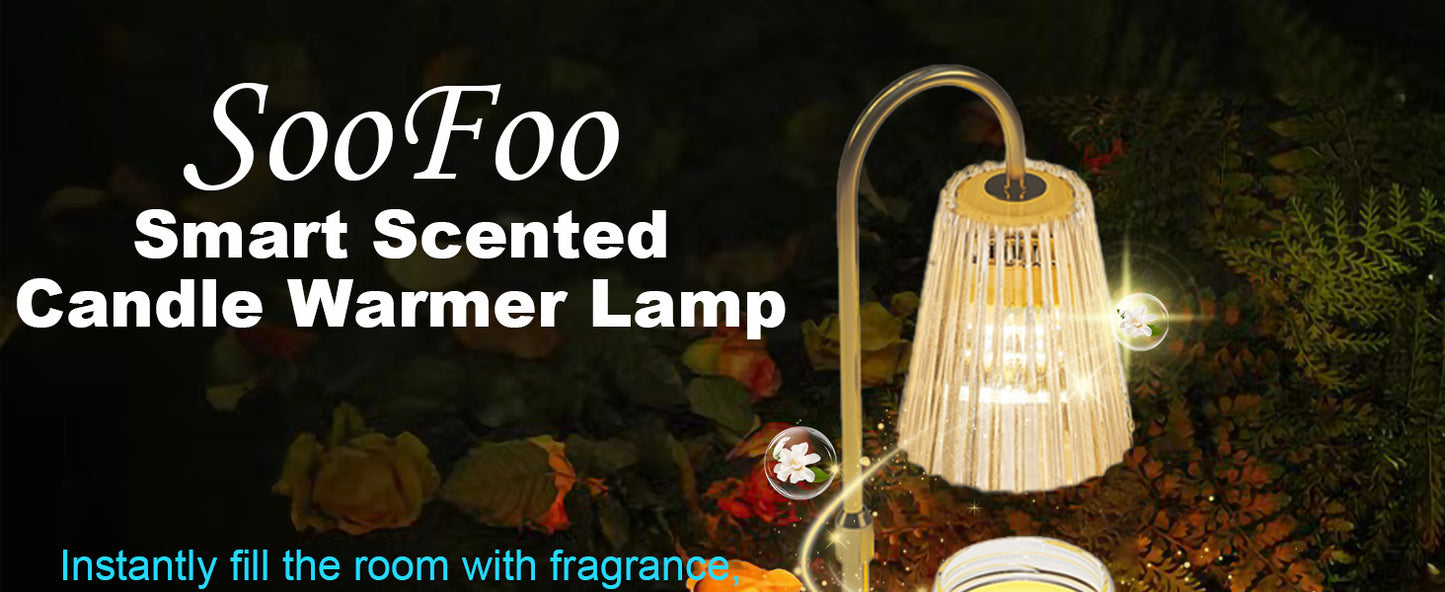Aromatherapy Candlestick Lamp Wax Warmer Melting Electric Flameless Timer Bedroom Living Room Romantic Atmosphere Adjustable