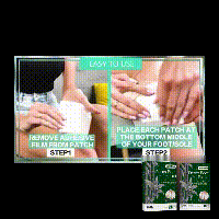South Moon Natural Herbal Foot Patch(Bags) Foot Care Moisture Removal Cold Relief Relaxation Sleep Aid Foot Patch