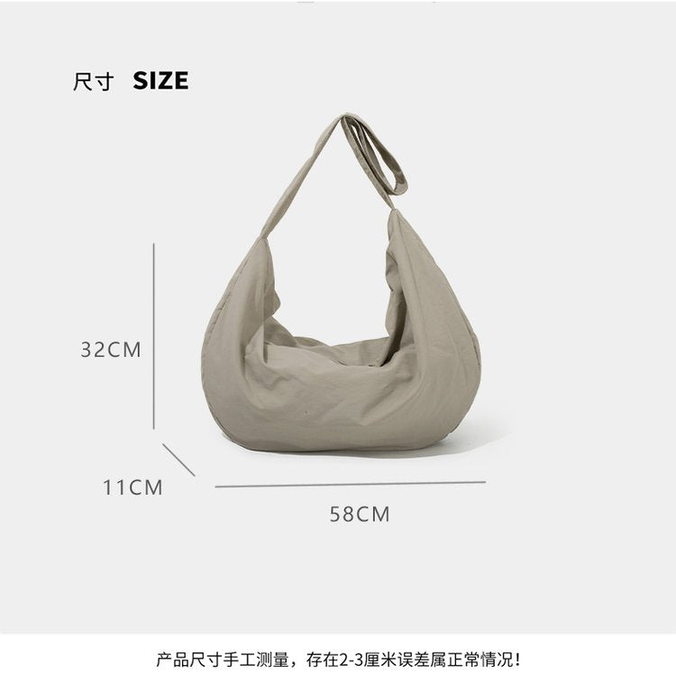 Zipper Oxford Medium Women's Bag2025Autumn Crossbody Bag