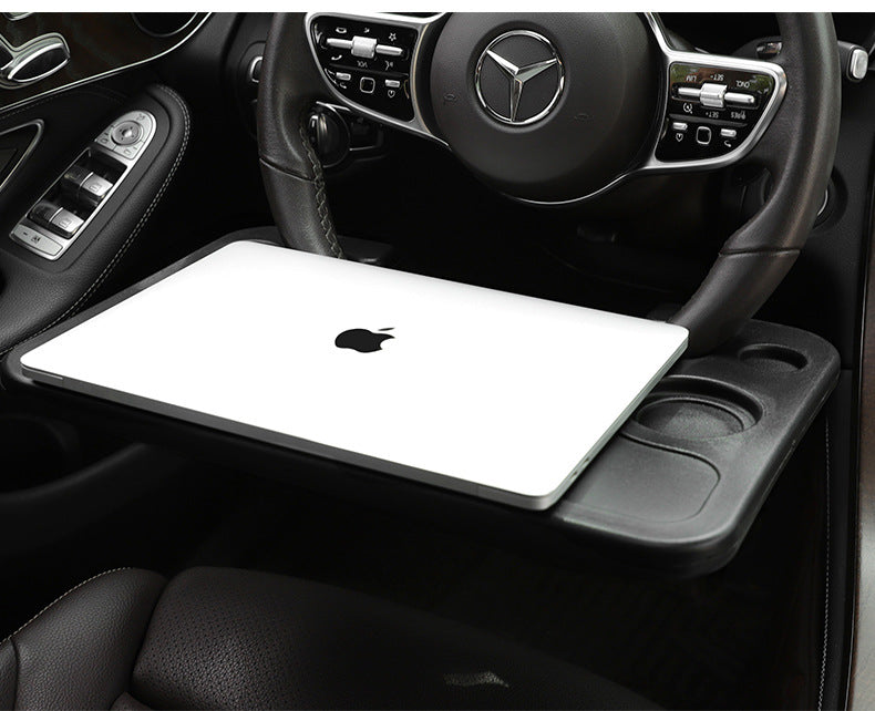 Car Steering Wheel Small Table Board Car Dining Table Office Small Desk Car Laptop Holder Tablet Desk