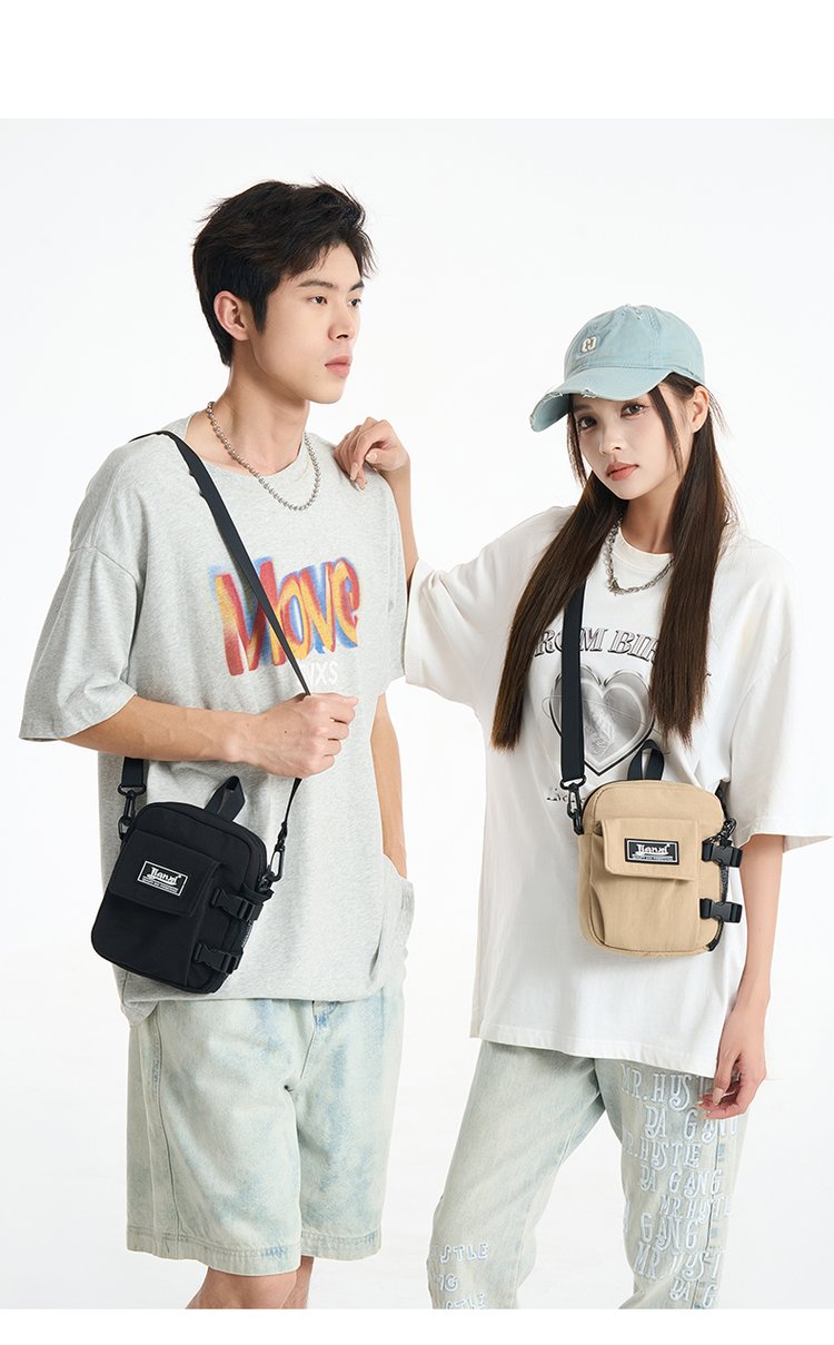 Zipper Shoulder Bag2025Summer one-size-fits-all nylon women's bag