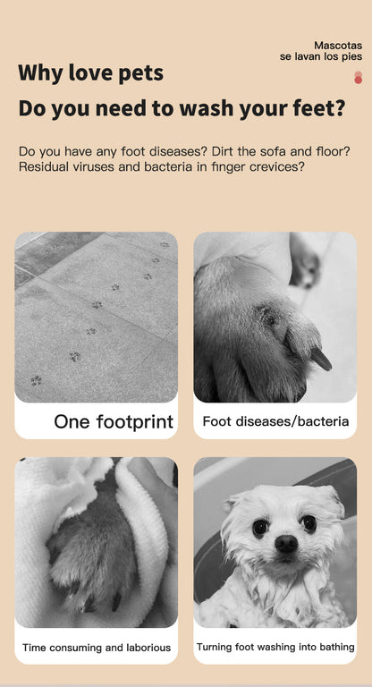 Dog Paw Cleaner for Dogs Dog Paw Washer Muddy Paw Cleaner Pet Foot Cleaner Dog Paw Protector Kit