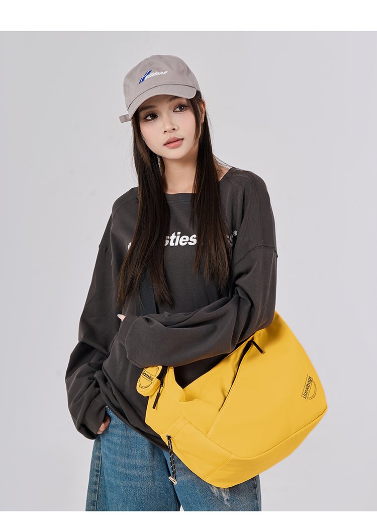 Single Shoulder Crossbody Bag for Women Nylon Zipper2025One-size-fits-all for summer