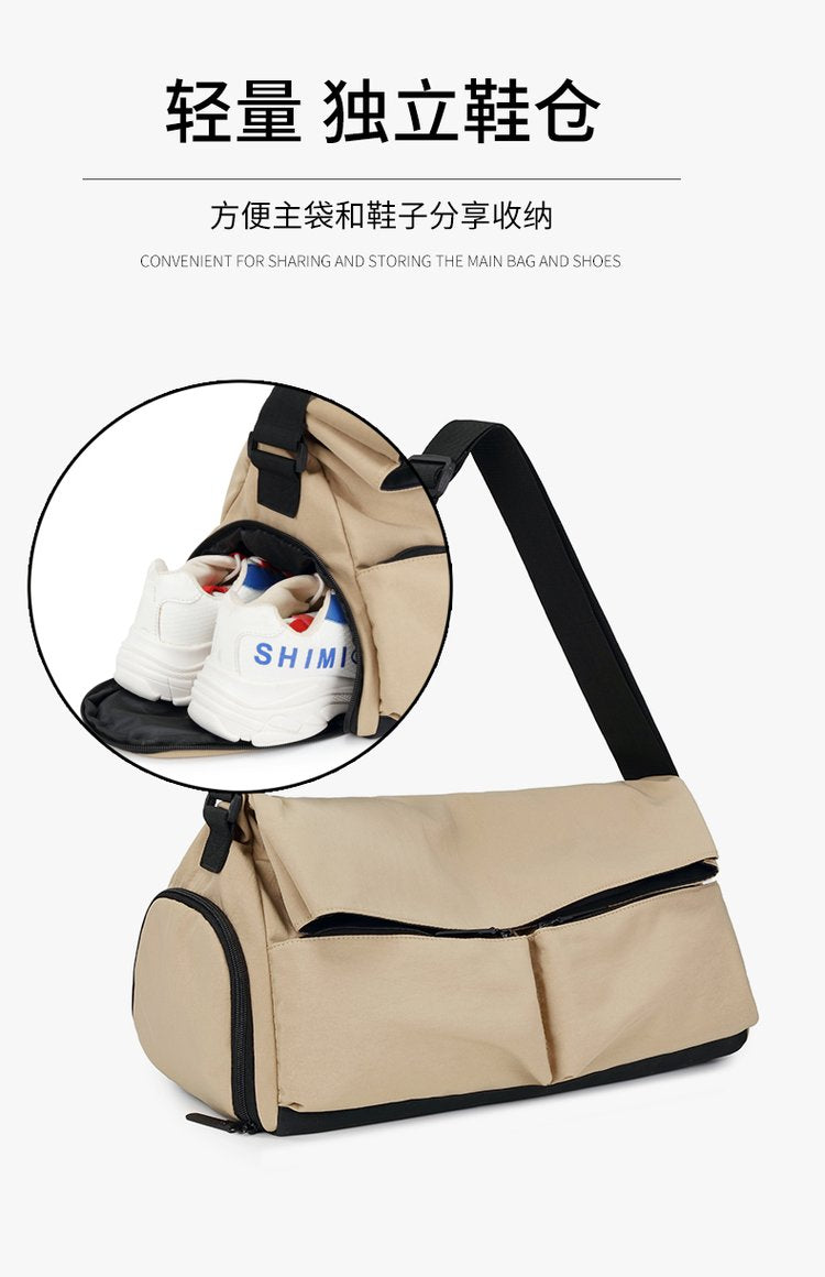 One-shoulder Bag One-size Tote Bag2025Summer nylon cloth women's bag with zipper