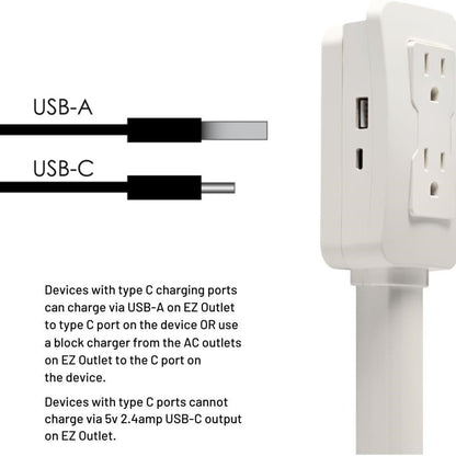 Power socket expander 2 sockets 180 °   rotation stretchable Electrical Outlet Extender Power socket sofa bedside table expander