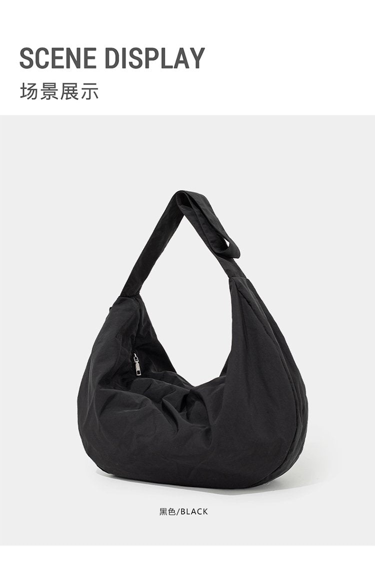 Zipper Oxford Medium Women's Bag2025Autumn Crossbody Bag