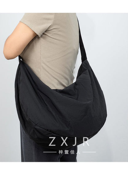 Zipper Oxford Medium Women's Bag2025Autumn Crossbody Bag