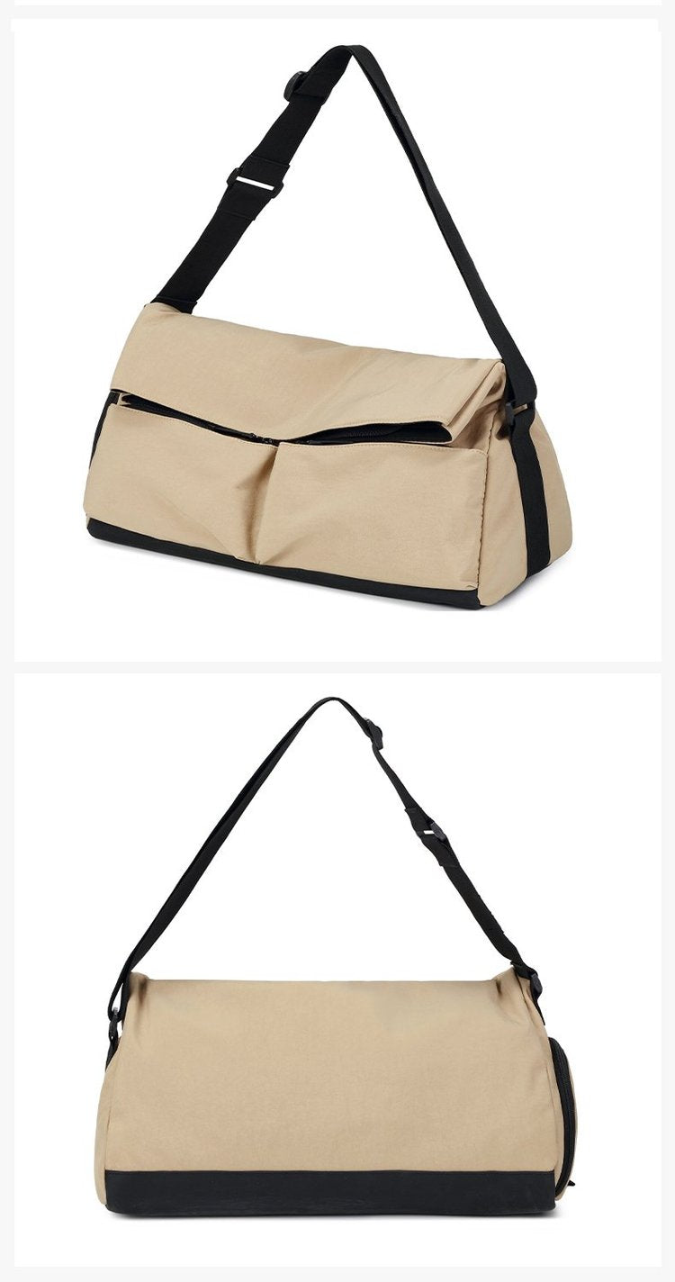 One-shoulder Bag One-size Tote Bag2025Summer nylon cloth women's bag with zipper