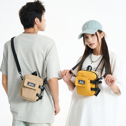 Zipper Shoulder Bag2025Summer one-size-fits-all nylon women's bag