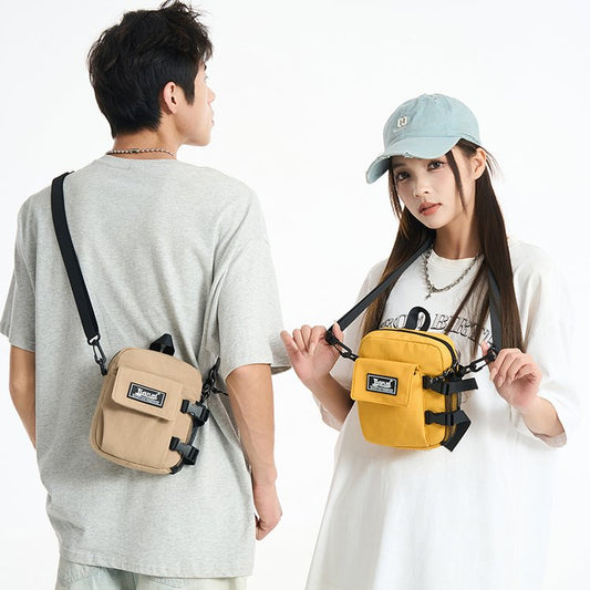 Zipper Shoulder Bag2025Summer one-size-fits-all nylon women's bag
