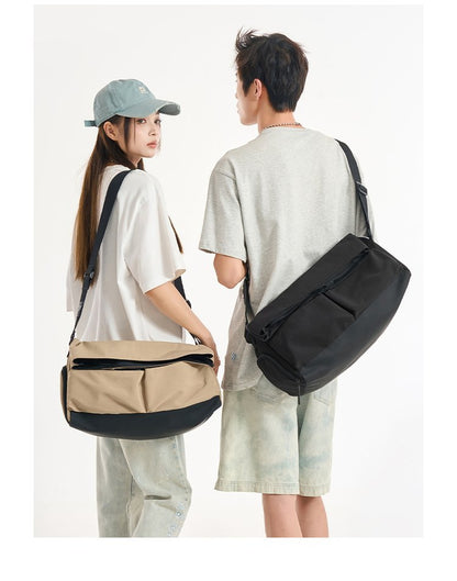 One-shoulder Bag One-size Tote Bag2025Summer nylon cloth women's bag with zipper