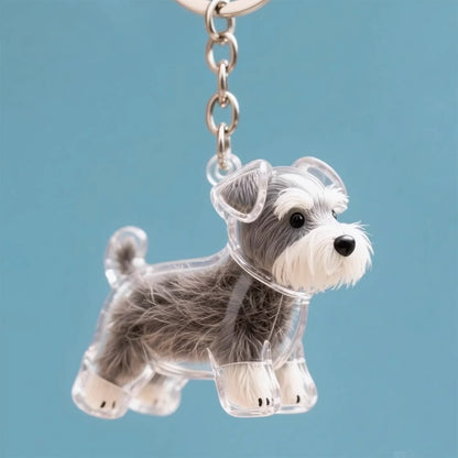 Pet Kitten Puppy Transparent Fur Storage Box Cute Animal Fur Ball Storage Pendant Decoration Commemorative Dustproof Box Gift