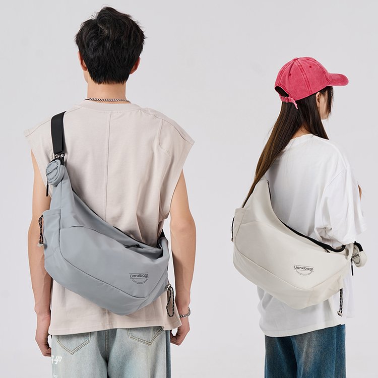 Single Shoulder Crossbody Bag for Women Nylon Zipper2025One-size-fits-all for summer