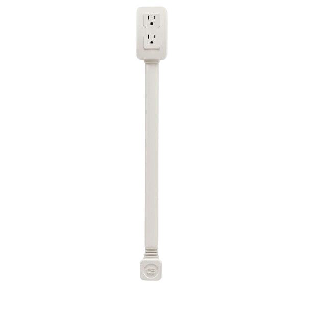 Power socket expander 2 sockets 180 °   rotation stretchable Electrical Outlet Extender Power socket sofa bedside table expander