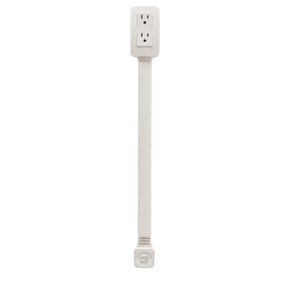 Power socket expander 2 sockets 180 °   rotation stretchable Electrical Outlet Extender Power socket sofa bedside table expander