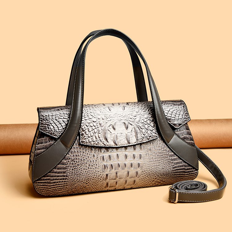 Shoulder Crossbody Handbag2025Summer Women's Bag Magnetic Buckle Zipper Three-in-One Bag Stitched PU Average Size