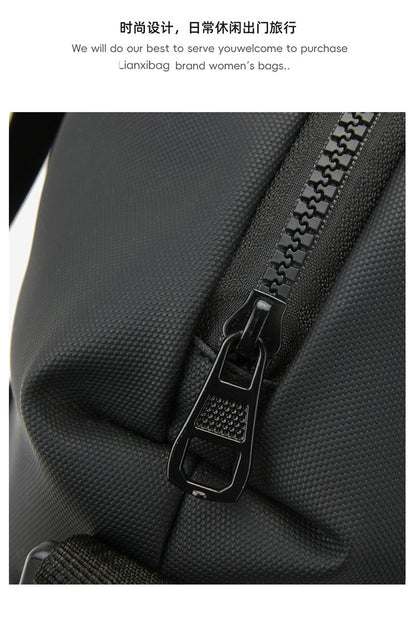 Oxford Fabric2025Spring One Size Backpack with Zipper