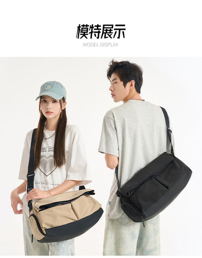One-shoulder Bag One-size Tote Bag2025Summer nylon cloth women's bag with zipper