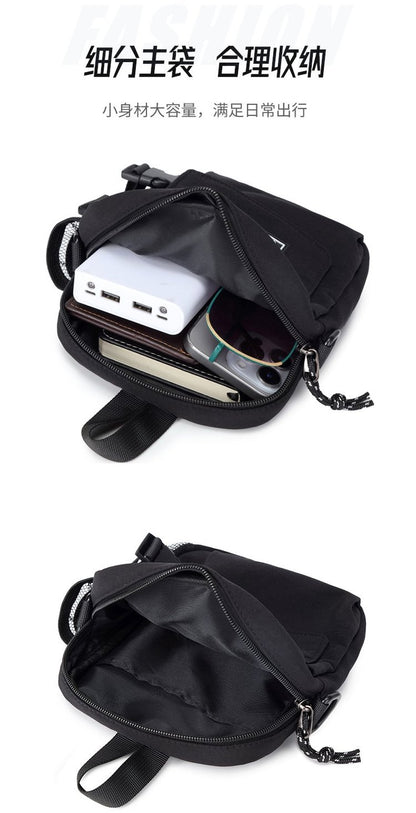 Zipper Shoulder Bag2025Summer one-size-fits-all nylon women's bag
