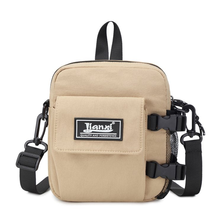 Zipper Shoulder Bag2025Summer one-size-fits-all nylon women's bag