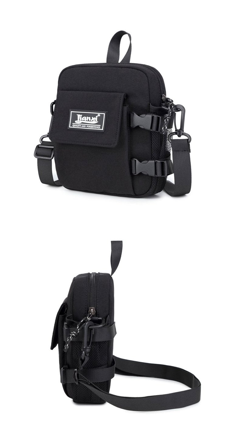 Zipper Shoulder Bag2025Summer one-size-fits-all nylon women's bag