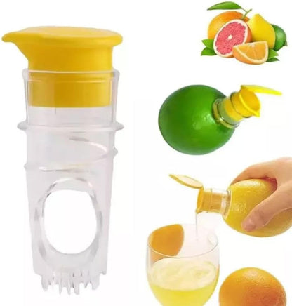 Lemon Mini Squeezer, Screw Top Lemon Juicer, Lemon Squeezer Manual Plastic, Lemon Juicer, Juicer Compact Juice