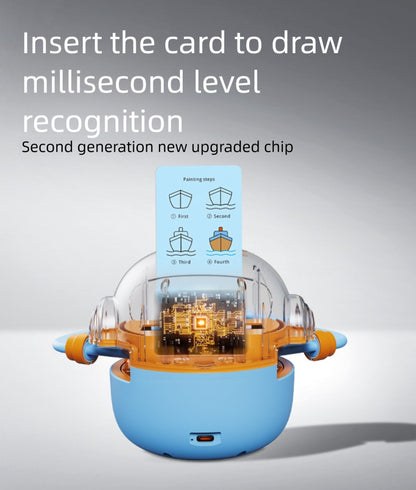 Smart Drawing Robot Multifunctional Educational Toy for Children Elementary School Students Toddlers Baby Learning Doodle Enlightenment
