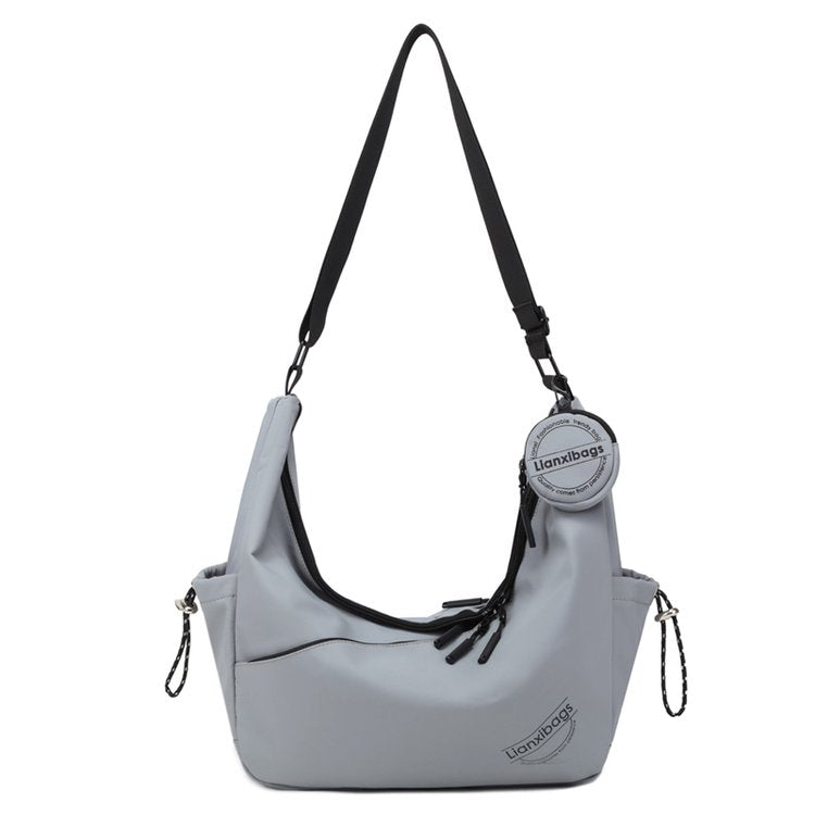 Single Shoulder Crossbody Bag for Women Nylon Zipper2025One-size-fits-all for summer