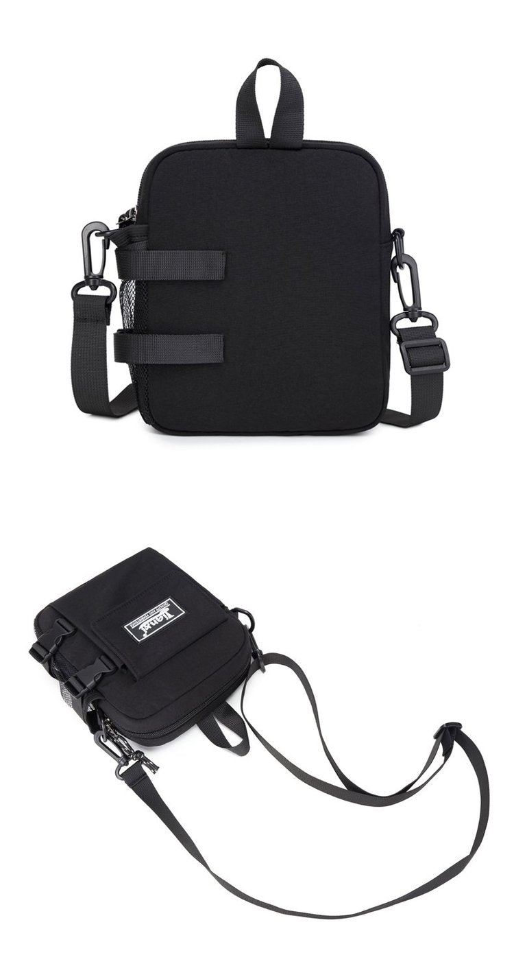 Zipper Shoulder Bag2025Summer one-size-fits-all nylon women's bag