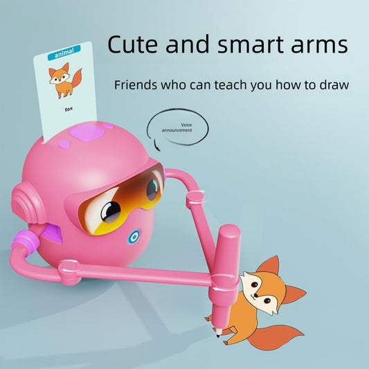 Smart Drawing Robot Multifunctional Educational Toy for Children Elementary School Students Toddlers Baby Learning Doodle Enlightenment
