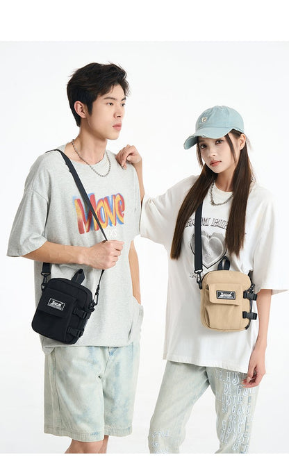 Zipper Shoulder Bag2025Summer one-size-fits-all nylon women's bag