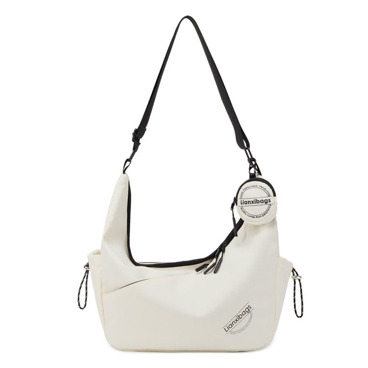 Single Shoulder Crossbody Bag for Women Nylon Zipper2025One-size-fits-all for summer