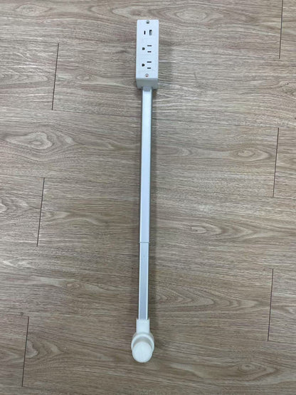 Power socket expander 2 sockets 180 °   rotation stretchable Electrical Outlet Extender Power socket sofa bedside table expander