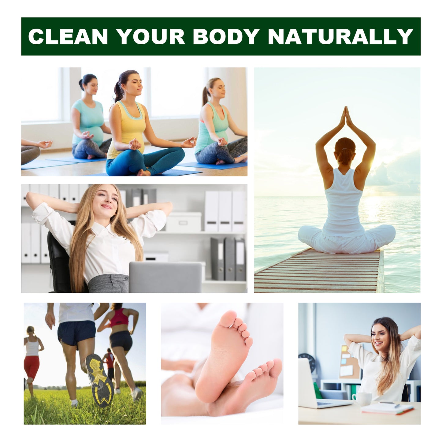 South Moon Natural Herbal Foot Patch（Bags） Foot Care Moisture Removal Cold Relief Relaxation Sleep Aid Foot Patch